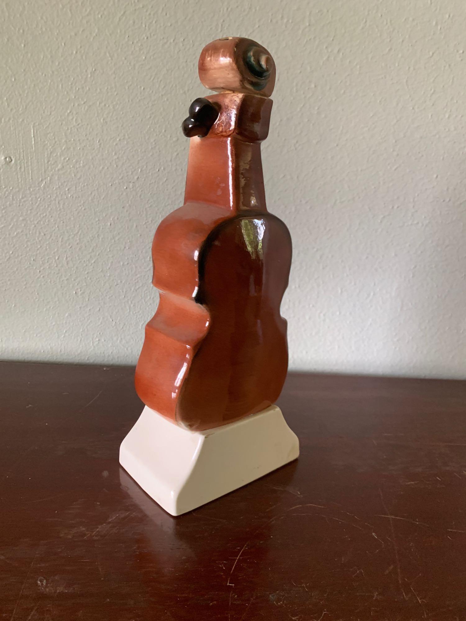 Vintage Decorative Liquor Bottle Music Box Estate Personal