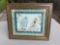 Indo-Persian watercolor painting in frame