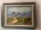 Annie Meeks original oil on canvas framed painting Texas