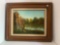 Original framed Edward Warnagiris oil on canvas signed