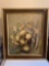 Original oil on board painting in frame signed