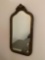 Vintage Mirror With Hand-carved Frame