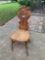 Antique Northwind carved chair