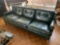 Hickory Chair Company Vintage Leather Sofa