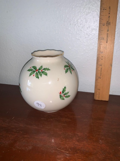 Lenox Holiday Vase