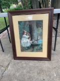 Artist print in frame