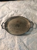 Silverplate serving tray