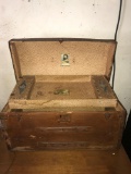 Vintage steamer trunk