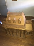 Hand-built doll house