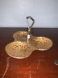 Ceramic and gold-leaf Candy Dish