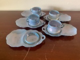 Vintage Japanese Cup and tray sets