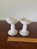 Marble Candlestick Holders