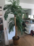 Large Synthetic Palm Tree Home Decor