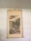 Original Chinese Watercolor On Silk Scroll