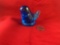 Leo Ward Signed Glass Bird Sculpture