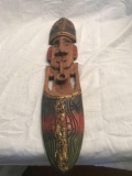 Handcarved Early American Totem