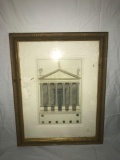 Framed Lithograph