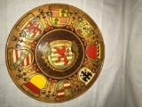 Vintage Handpainted Luxembourg Provincial Shield