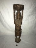 Handcarved Early American Totem