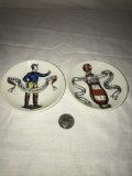 Vintage Small Serving Plate Set