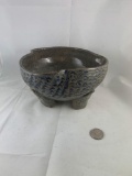 Handmade pottery bowl