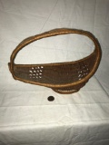 Vintage Wine Basket