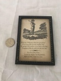 Vintage Classroom Lesson In Frame