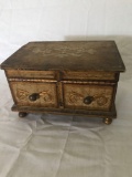 Vintage Handmade Jewelry Box