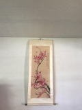 Original Chinese Watercolor On Silk Scroll