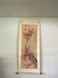 Original Chinese Watercolor On Silk Scroll