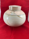 Handmade Hinton Pottery Jar With Lid