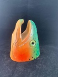 Signed Guy and Ann Klaas Rainbow Carving