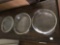 Quantity of three glass bakeware