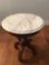 Marble top end table