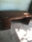 Vintage wood secretary desk