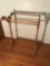 Vintage wood clothes rack