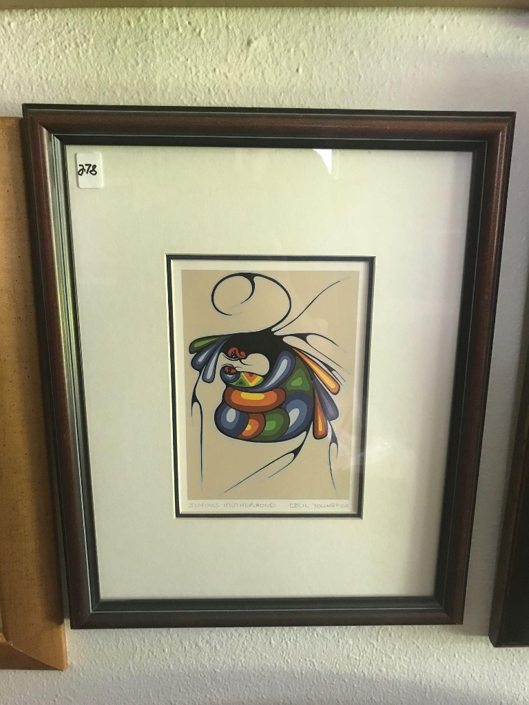 Framed Haida artist Cecil Young Fox | Art, Antiques & Collectibles Art |  Online Auctions | Proxibid