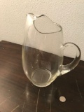 Glass pitcher