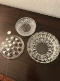 Decorative glass plates