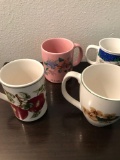 Various coffee cups