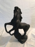 Porcelain horse statuette