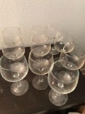 Lot of wine glasses