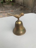 Decorative solid brass bell