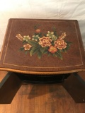 Vintage hand painted nightstand