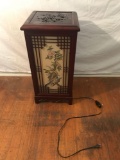 Backlit Asian accent table