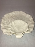 Porcelain d'oeuvres tray