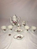 9 piece tea and table service pieces