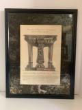 Glass framed Piranesi