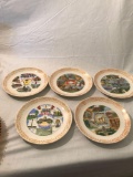 Qty of 5 collector plates