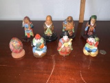 12 Piece Japanese Statuette Collection